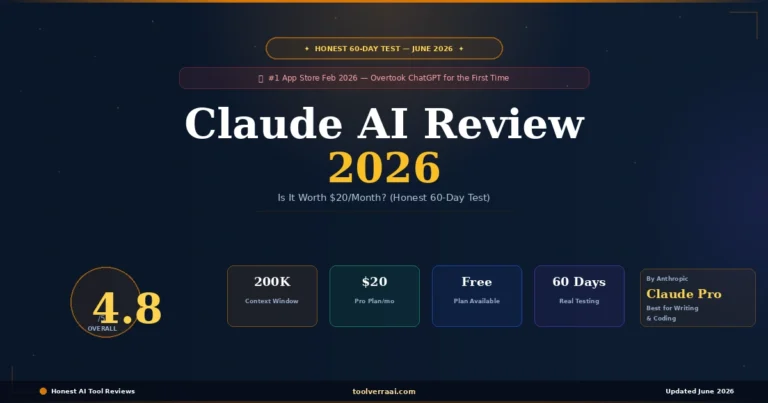 Claude AI Review 2026 – Is It Worth $20/Month? (ToolVerraAI)