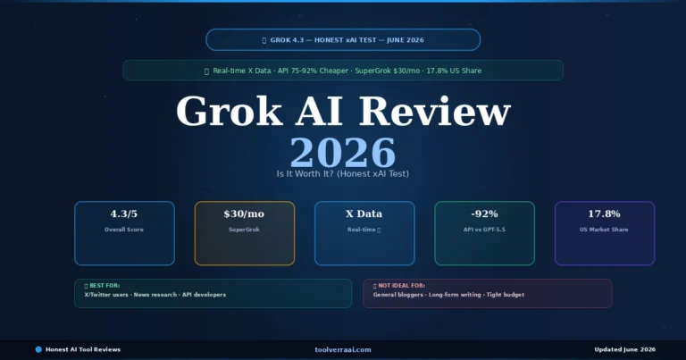 Grok AI review 2026 — is Grok 4.3 worth it for bloggers and researchers?
