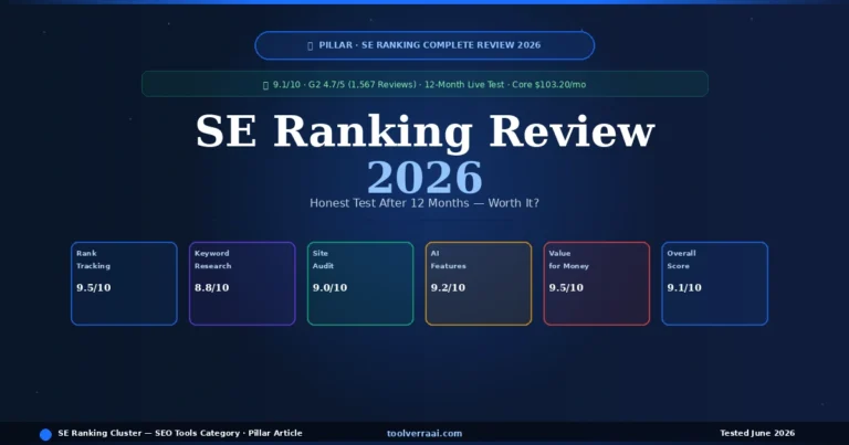 SE Ranking review 2026 - rating 4.6 out of 5 - is it worth 103 dollars per month for bloggers