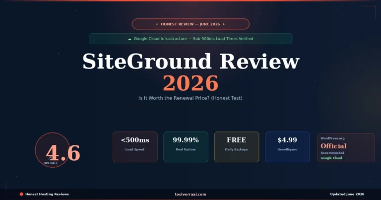 SiteGround Review 2026 – Is It Worth the Renewal Price?